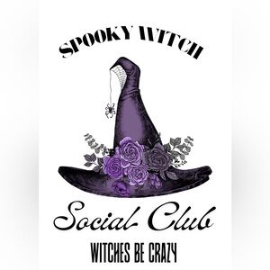 Purple Witch Hat Graphic digital image